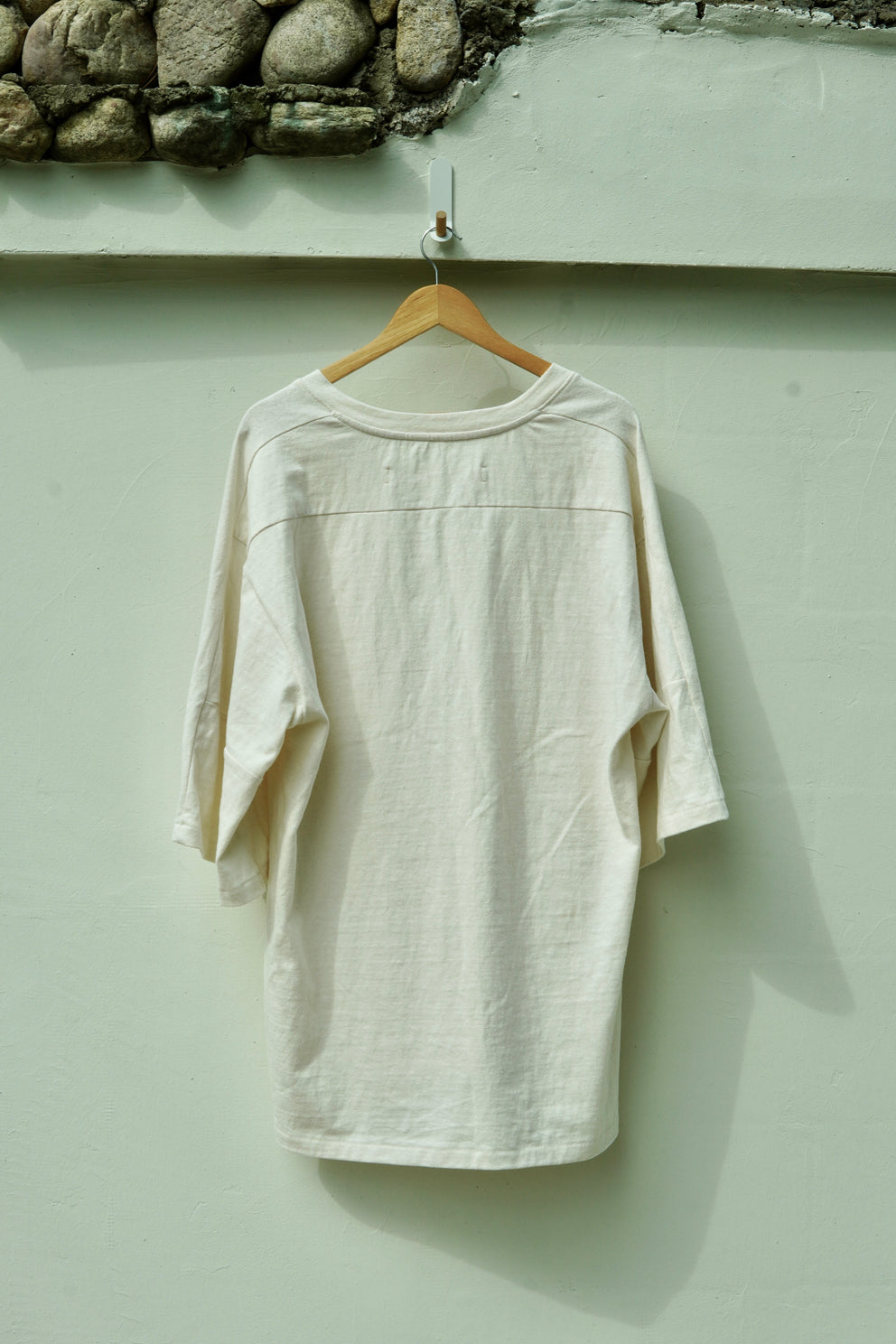 Oversized Bowl Tee - Natural