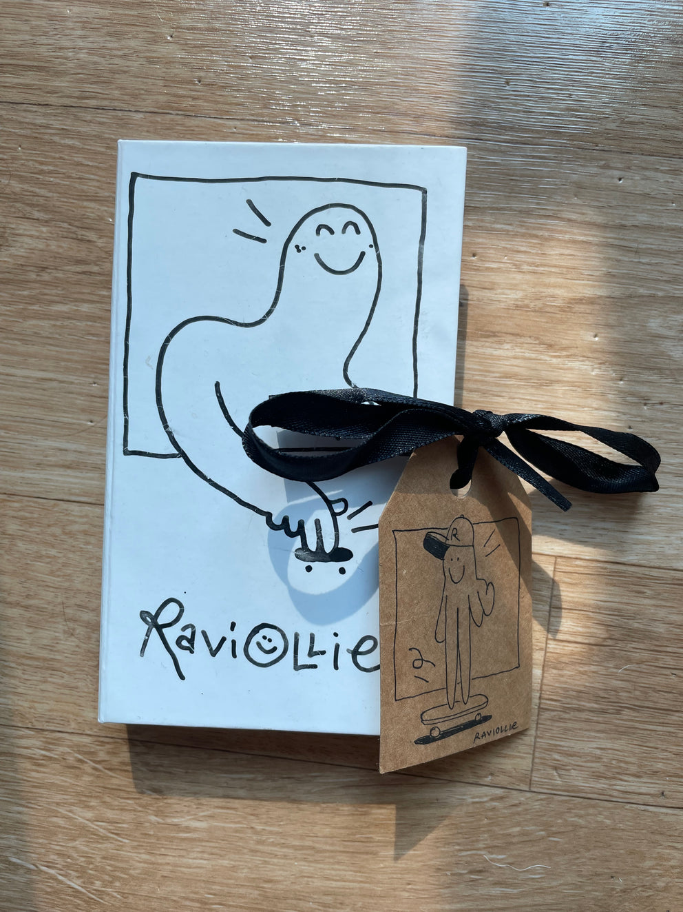 Livingwood x Raviollie - LE 핑거보드 "Bliss" 데크