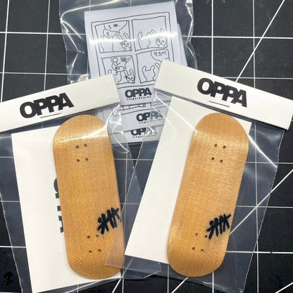 OPPA (오빠) Fingerboards - Raw 핑거보드 데크