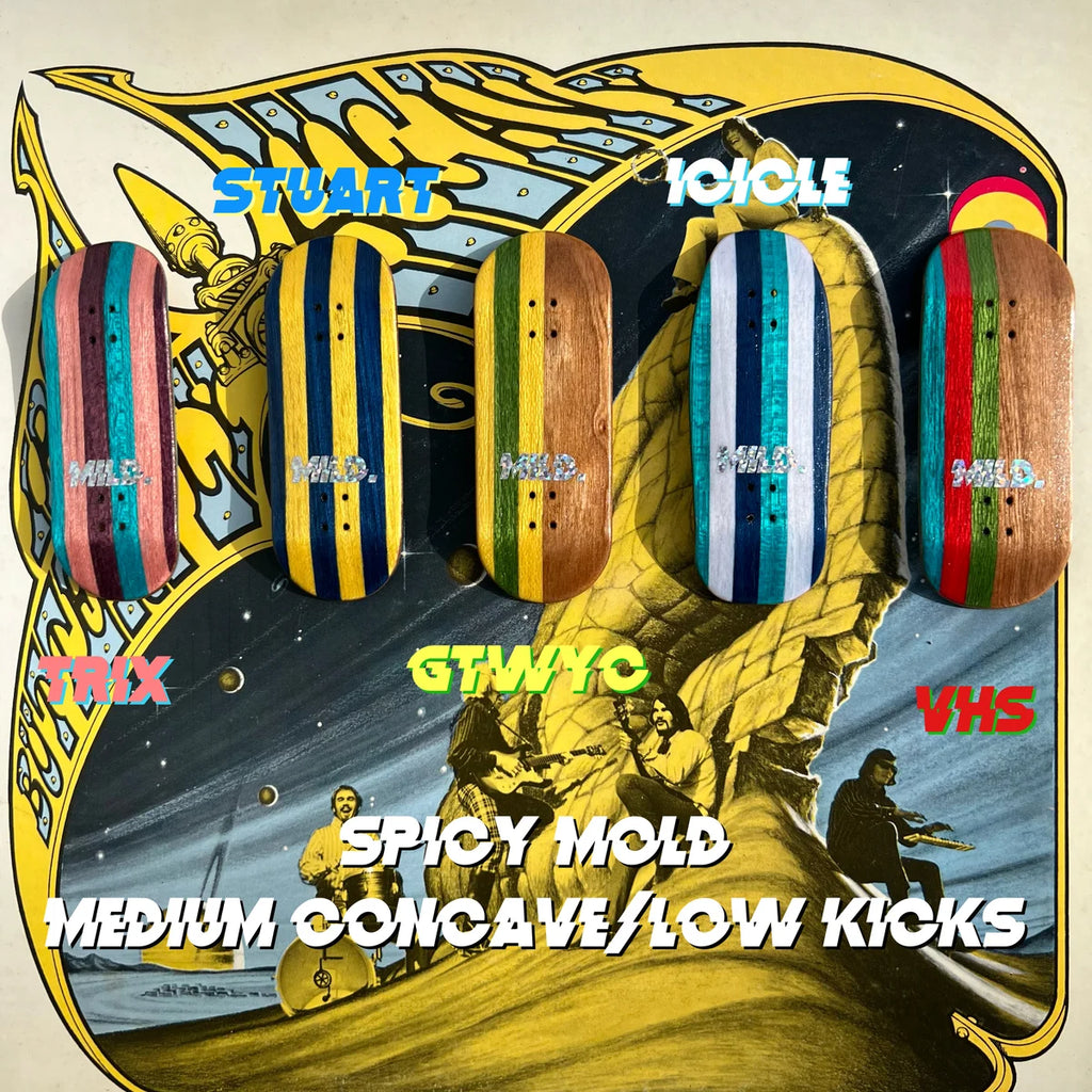 Mild Decks - Split Plies 핑거보드 데크