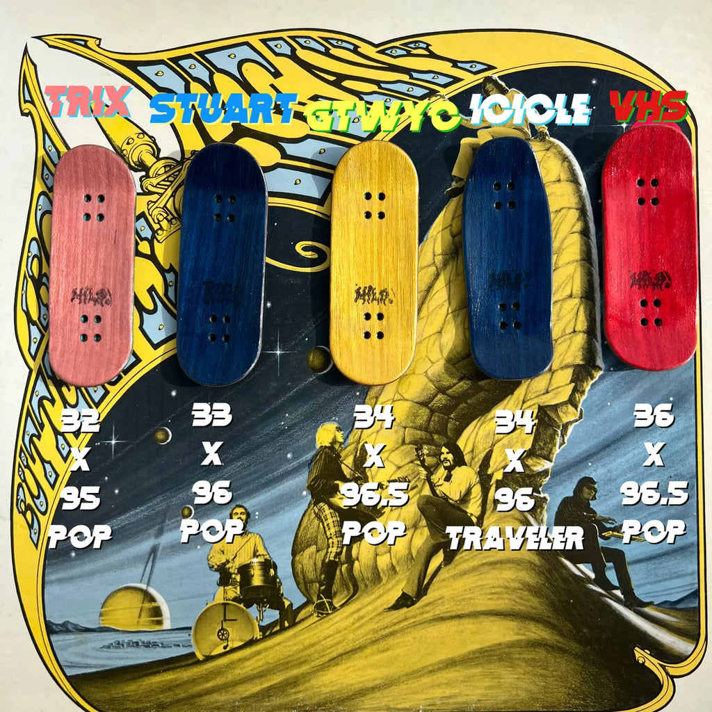 Mild Decks - Split Plies 핑거보드 데크