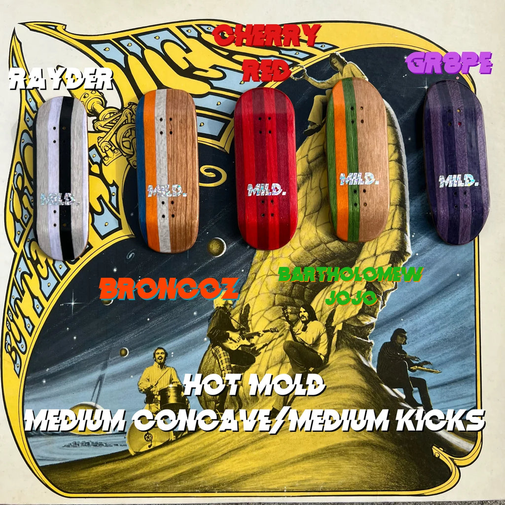 Mild Decks - Split Plies 핑거보드 데크