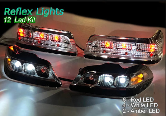 Reflex LED Light Kit For 1/10 RC Car - 12 LED Kit
